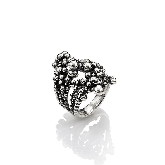 Anello Giovanni Raspini Donna Perlage in Argento 9535-14 - 9535-16